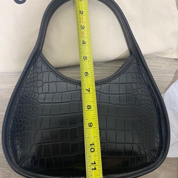 Coach Ergo bag in black croc embossed leather - Picture 9 of 14